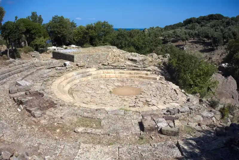 Αρχαίο Θέατρο Παλαιόπολης, φωτογραφία 11