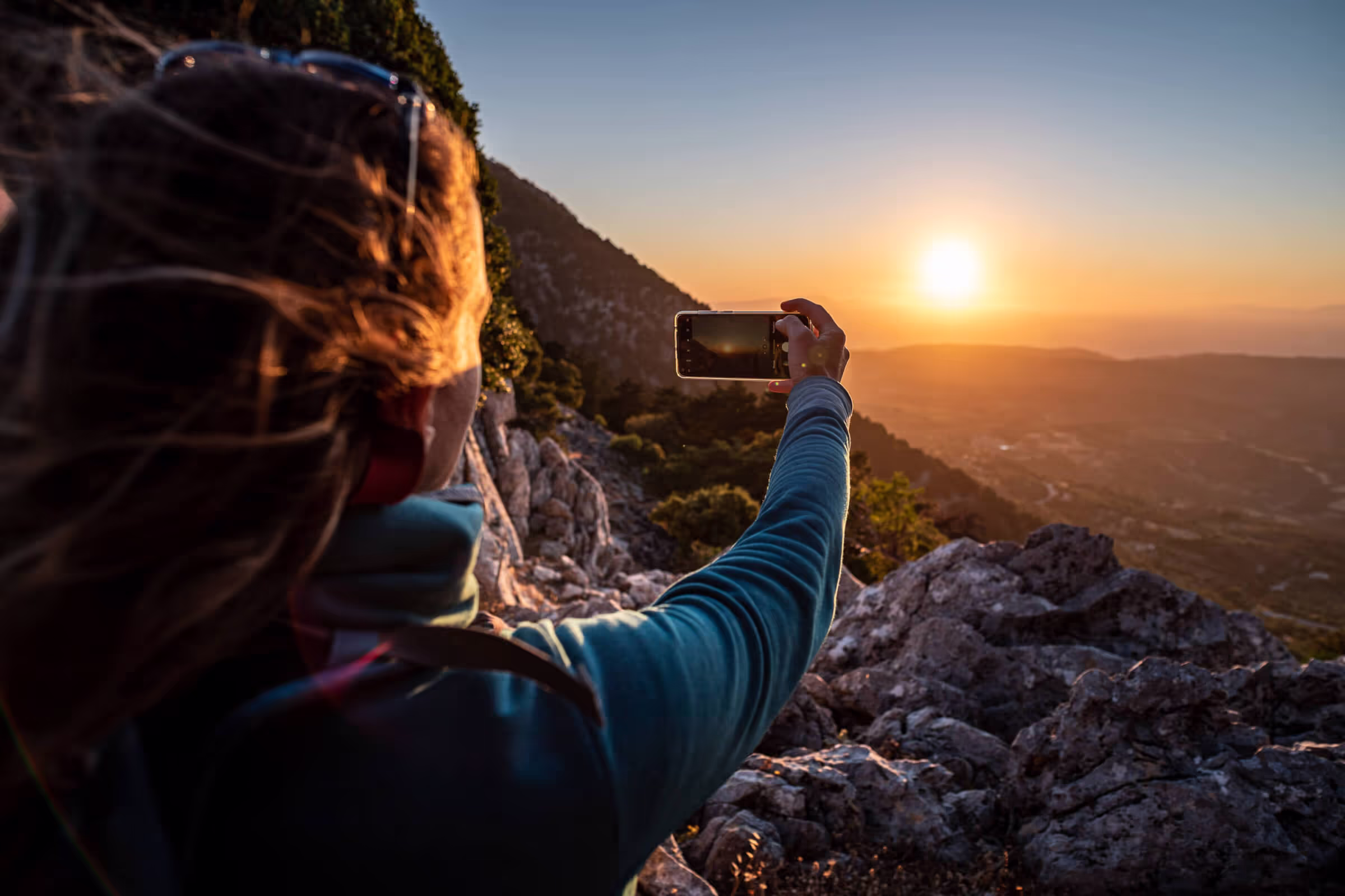 Sunset View at Profitis Ilias Peak, Samothraki